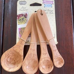 Talisman Designs Beechwood Measuring Spoons